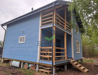 строительство домов из бруса под ключ