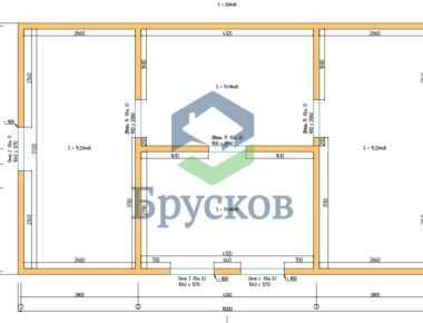 дом из бруса 150х150